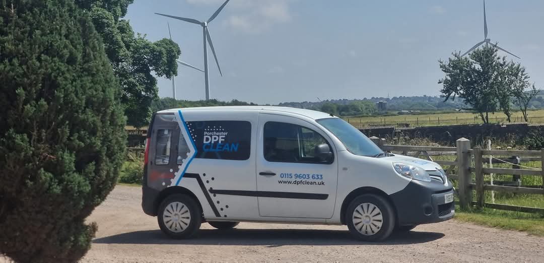 Porchester DPF Clean UK service van
